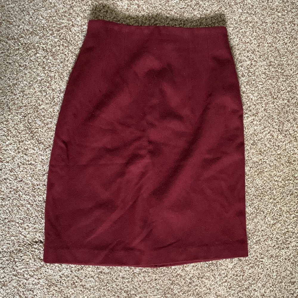 Wool savannah skirt